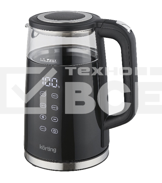 Чайник электрический Korting KWK 0907 G, 1.7л, стекло