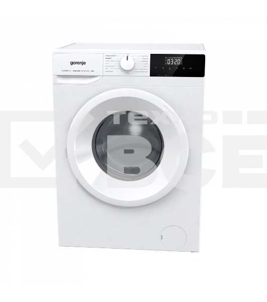 Стиральная машина Gorenje W1NHPI62SCS  белый, загрузка фронтальная 6 кг, 1200 об/мин., класс: А