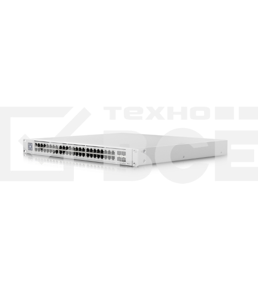 Коммутатор PoE в стойку Ubiquiti UniFi Switch Enterprise 48 PoE USW-Enterprise-48-PoE 48х 2.5G RJ45, 4х 10G SFP+, раздача 720 Вт