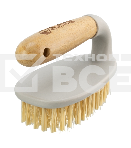 Щетка-утюг 145х65 мм, бамбуковая рукоятка, Home Palisad