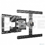 Кронштейн для телевизора Kromax Ultra Slim-102 черный, 3 шт/уп. Кр. стал. наст. для TV 32'-90', max 60 кг, накл. +5°-10°, пов. ±60° от ст. 23-415 мм, max VESA 600x400 мм., фото4