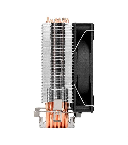 Кулер ExeGate Wizard EXX600-PWM.FRGb (Al+Cu, 6 тепл.трубки, LGA775/1150/1151/1155/1156/1200/1700/1851/AM2/AM2+/AM3/AM3+/AM4/AM5/FM1/FM2/754/939/940, TDP 180W, Fan 120мм PWM, 800-2400RPM, Hydro bearing, 4pin, 11-24db, 540г, FRGb подсветка, с термопастой, на защелках, Color Box)
