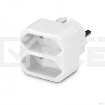 Сетевой разветвитель Buro BU-PS2F-W (2 розетки) белый (пакет ПЭ), фото4