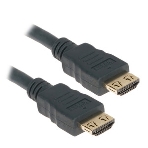 Кабель HDMI CP-HM-HM-0.5M Wize, 0.5 м, v.2.0, K-Lock, soft cable, 19M/19M, позол.разъемы, экран, темно-серый, пакет, фото4