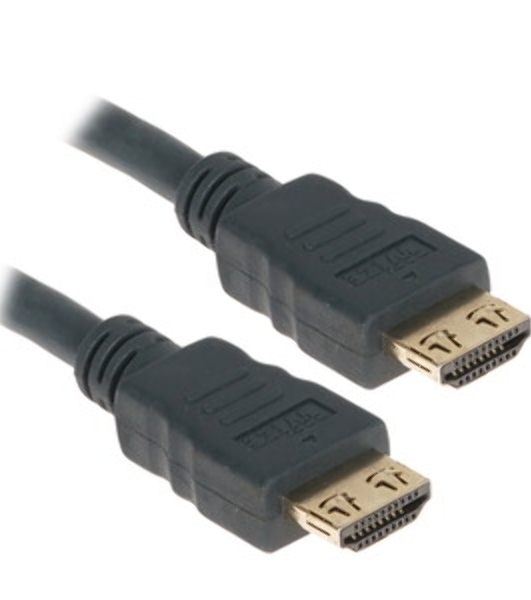 Кабель HDMI CP-HM-HM-0.5M Wize, 0.5 м, v.2.0, K-Lock, soft cable, 19M/19M, позол.разъемы, экран, темно-серый, пакет