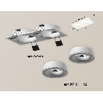 Комплект встраиваемого светильника Ambrella light XC7635040 SWH белый песок MR16 GU5.3 (C7635, N7110), фото 1