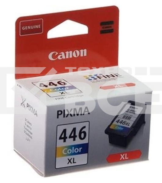 Картридж струйный CL-446XL (8284B001) для Canon PIXMA MG2440/2540. Цветной, 300 стр.