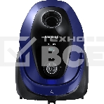Пылесос Samsung VC20M251AWB синий, 460/2000 Вт, уборка сухая, пылесборник мешок 2.5 л, фото 1