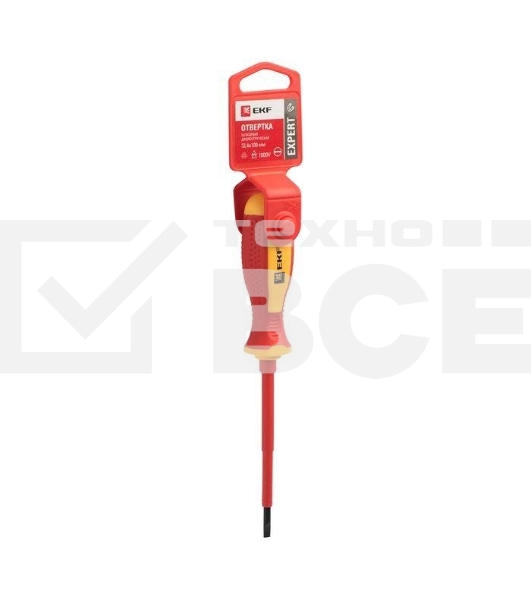Отвертка SL4х100мм Expert 1000В PROхima EKF sl-4-100-exp-in