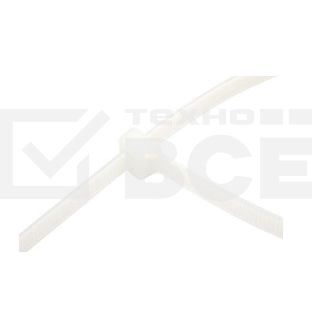 Хомут кабельный Rexant 07-0202 7.6х200 нейл. белый (уп.100 шт)