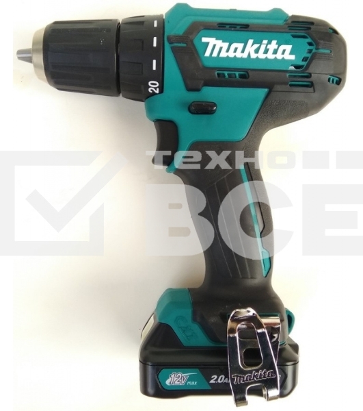 Дрель-шуруповерт Makita DF333DWAE Аккумуляторная, Кейс