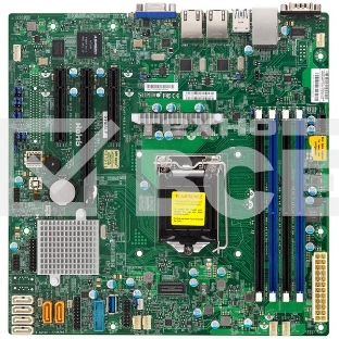 Материнская плата SuperMicro MBD-X11SSL-F-B Soc-1151 iC232 mATX 4xDDR4 6xSATA3 SATA RAID i210AT 2хGgbEth bulk