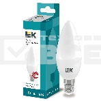 Лампа Iek LLE-C35-5-230-40-E14 светодиодная ECO C35 свеча 5Вт 230В 4000К E14 IEK, фото3