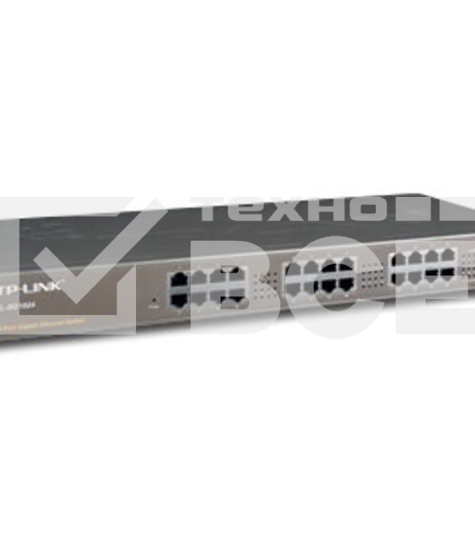 Сетевой коммутатор TP-Link SMB TL-SG1024 Коммутатор 24LAN 10/100/1000Mb/s Unmanagersd Gigabit Rackmount Switch