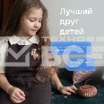 Умная колонка VK Капсула Мини 5Вт, с голосовым ассистентом Маруся, с LED-часами, терракотовый, фото8