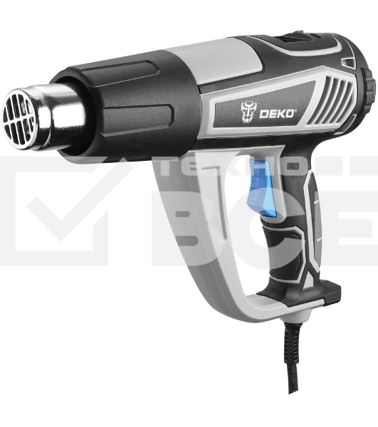 Фен технический Deko HG2500 PRO 2500Вт темп.350/600С