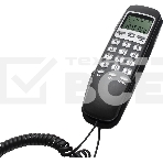 Телефон проводной Ritmix RT-010 черный, фото4