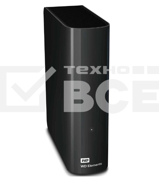 Внешний жёсткий диск WD Elements Desktop WDBWLG0060HBK-EESN 6ТБ 3,5