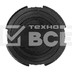 Резиновая опора для подкатного домкрата универсальная, D=100 mm, d=90, H=12 mmMatrix, фото4