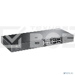 Коммутатор TP-Link Jetstream 16-port gigabit smart switch with 2-gigabit uplink ports, фото4