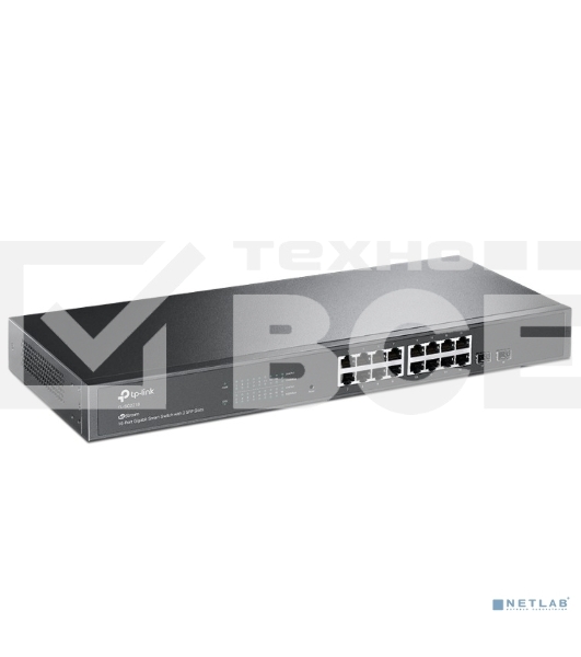 Коммутатор TP-Link Jetstream 16-port gigabit smart switch with 2-gigabit uplink ports