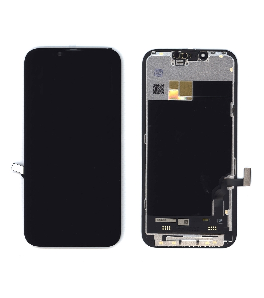 Дисплей Amperin для Apple iPhone 13 в сборе с тачскрином (Soft Oled), черный
