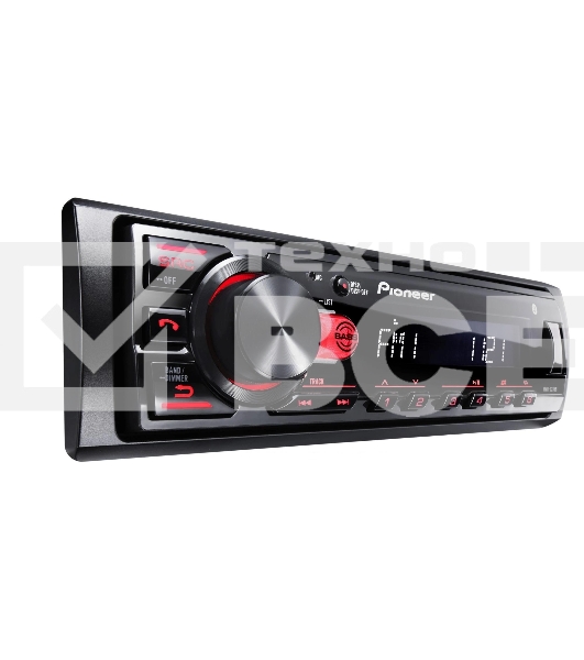 Автомагнитола Pioneer MVH-S235BT 1DIN 4x50Вт 2 RDS