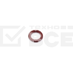 Уплотнитель сопла капучинатора 0R 0106 красный силикон, фото2
