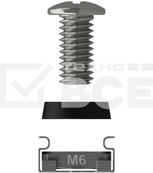 Комплект крепежа Sysmatrix SN 0020.000 (упак.:50шт)
