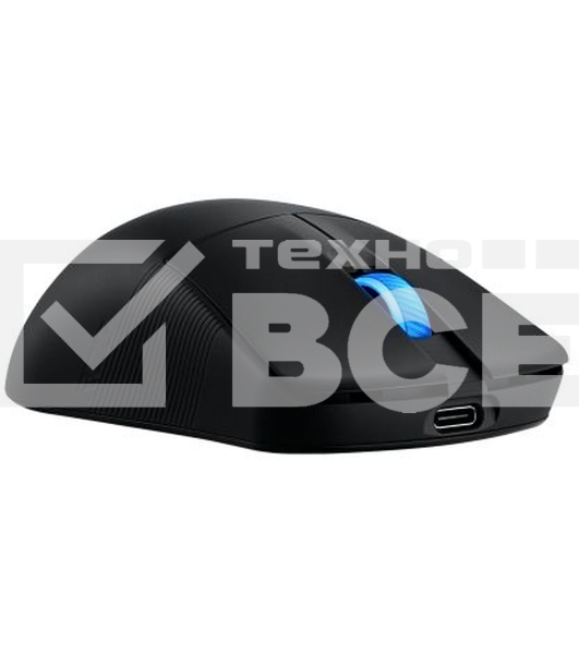 Мышь беспроводная ASUS ROG Harpe Ace Mini черный, 42000 dpi, радиоканал, Bluetooth, USB, кнопки - 5