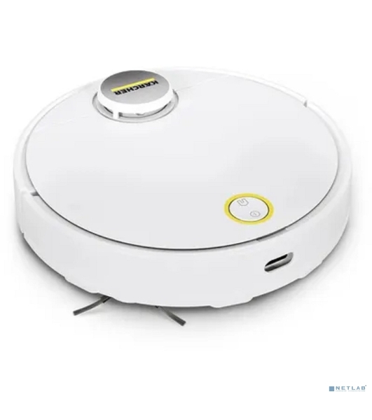 Пылесос-робот Karcher RCV 3 1.269-620.0 белый/белый 3200 мAч, Li-Ion, сухая/влажная уборка, контейнер 0.5 л
