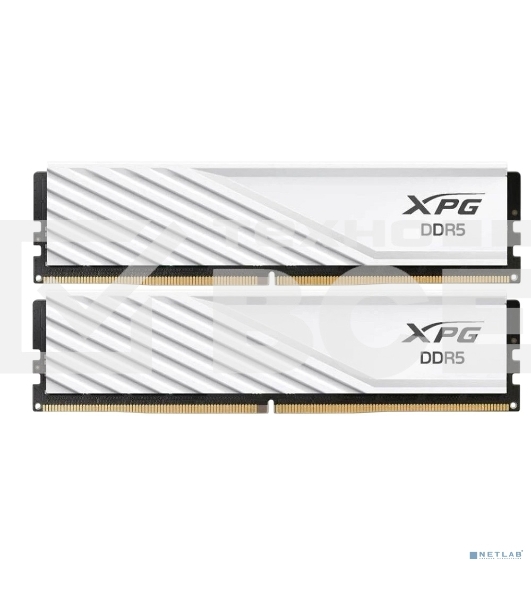 Оперативная память XPG Lancer Blade, DDR5, 32GB (2x16 GB), 6000 MHz, CL36, радиатор, белый