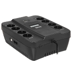 Источник бесперебойного питания Powercom Back-UPS SPIDER, Line-Interactive, LCD, AVR, 1100VA/605W, Schuko, USB, черный (1452054), фото13