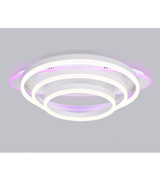 Светильник Ambrella light FA8522 WH белый 146W 3000K-6400K+RGB 560*500*150 (ПДУ РАДИО 2.4G)