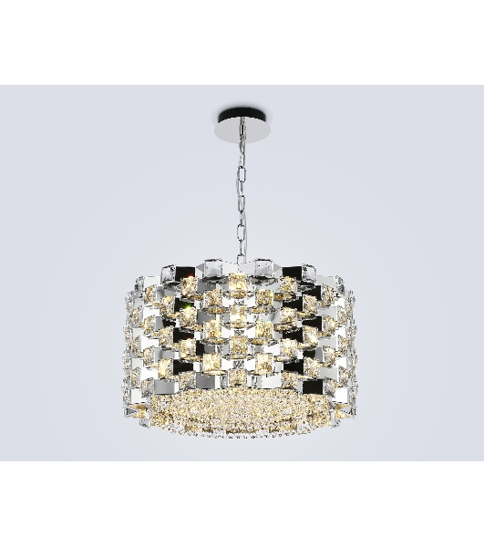 Люстра Ambrella light LH41001/12 CH/CL хром/прозрачный E14*12 max 40W D540*290