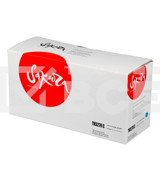 Картридж Sakura TK5270C для Kyocera Mita ECOSYS M6230cidn, синий, 6 000к.