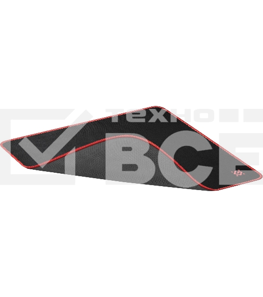 Игровой коврик DefenderBlack XXL 400x355x3 мм, ткань+резина