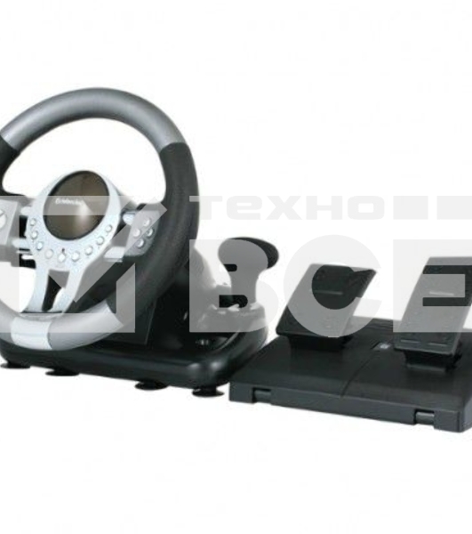 Руль Defender FORSAGE {12 кн+2перекл.+1перекл. 8-ми позиц., USB}