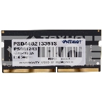 Оперативная память Patriot, DDR4, 4GB (1x4 GB), 2133 MHz, CL15, SO-DIMM, фото4