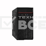 Компьютерный корпус Minitower ExeGate BAA-107U Black, mATX, <без БП>, 1*USB+2*USB3.0, Audio, фото 1