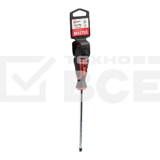 Отвертка SL5.5х125мм Master Basic EKF sl-5.5-125-mas