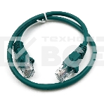 Патч-корд Buro cat5E molded 0.5м зеленый RJ-45 (m)-RJ-45 (m), фото 1
