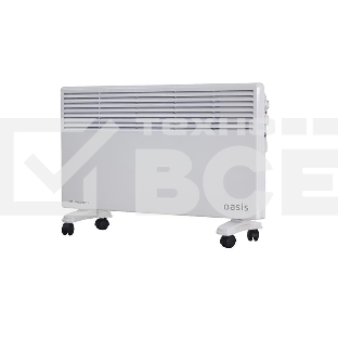 Электрический конвектор Oasis 2000W KM-20 (U)