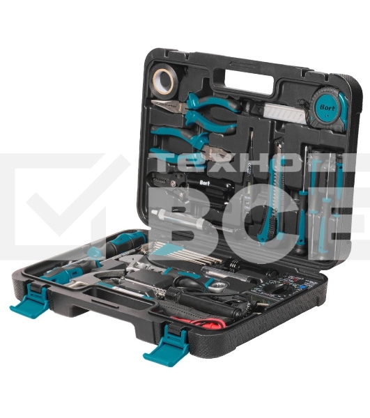 Набор ручного инструмента Bort BTK-30e (93412529), 30 предметов