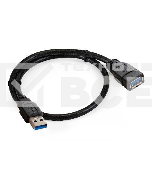 Удлинитель USB 3.0 ExeGate EX-CC-USB3-AMAF-0.5 (Am/Af, 0,5м)