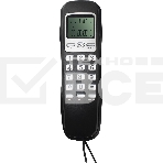 Телефон проводной Ritmix RT-010 черный, фото3