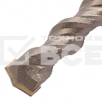 Бур по бетону, двойная спираль, Cobalt W-tip, 20x600 мм, SDS PLUS Denzel, фото9