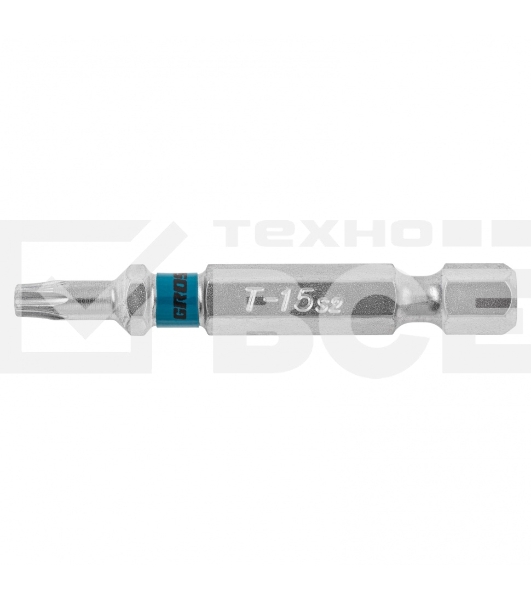 Набор бит TORX 15х50, сталь S2, 10 шт. Gross