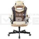 Кресло игровое Бюрократ VIKING 6 KNIGHT BR FABRIC коричневый, крестовина металл/пластик, фото20