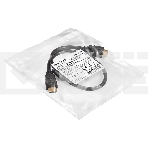 Кабель HDMI ExeGate EX-CC-HDMI2-0.5F (19M/19M, v2.0, 0,5м, 4K UHD, Ethernet, ферритовые кольца, позолоченные контакты), фото 1